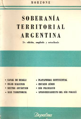 Soberania Territorial Argentina - Morzone - Depalma