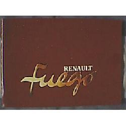 Libro Manual 100% Original Del Usuario: Renault Fuego 1983