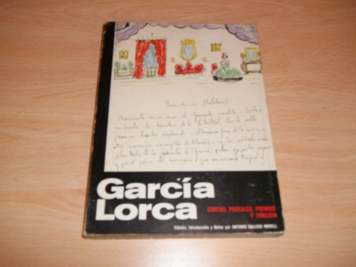 Garcia Lorca,cartas,postales,poemas Y Dibujos. 1968