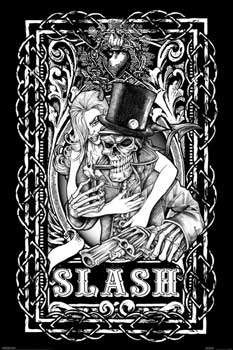 Poster Importado De Slash - Skeleton - 90 X 60 Cm