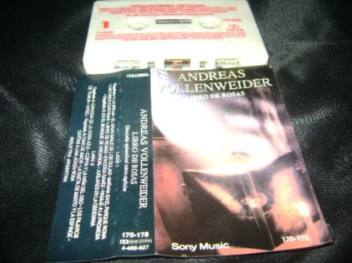 Andreas Vollenweider - Libro De Rosas * Cassette