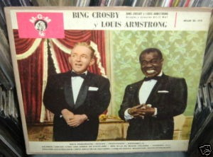 Bing Crosby Louis Armstrong Azucar Vinilo Argentino