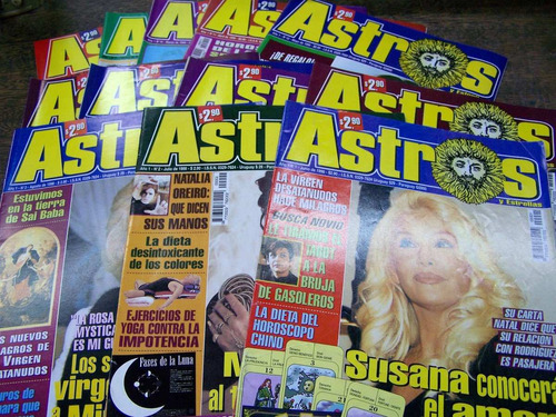 Imagen 1 de 3 de Lote  12 Revistas * Astros *