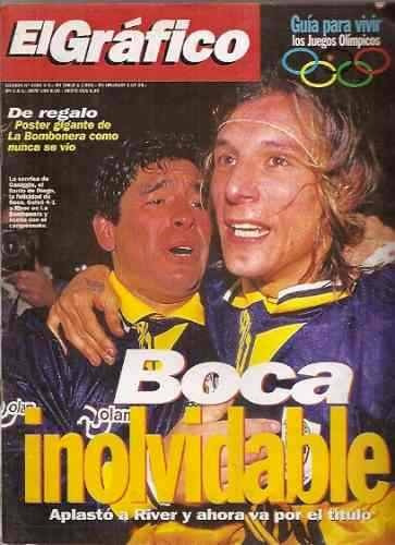 Revista Grafico 4006 Boca Maradona Caniggia Boca Bianchi