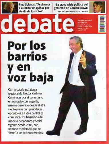 Revista Debate - 9 De Mayo De 2009 - Como Nueva