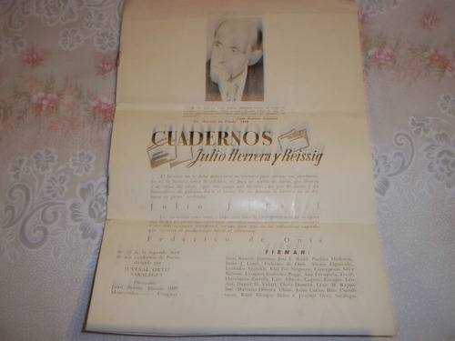Cuadernos De Poesia - Julio Herrera Y Reissig