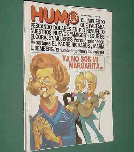 Revista Humor - 184 - 28oct86 - Kike Sanzol Adrian Freijo