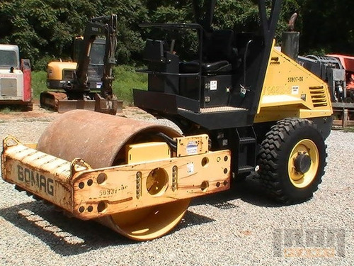Rodillo Autopropulsado Bomag D-3 Maquinaria Vial Muy Bien ..