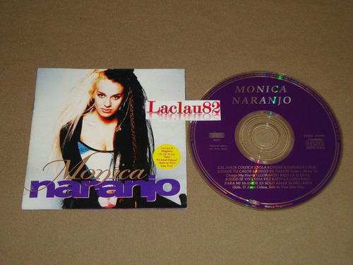 Monica Naranjo Debut Homonimo 1994 Epic Cd Morado