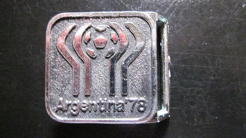 Hebilla Fútbol  Mundial 1978 Argentina