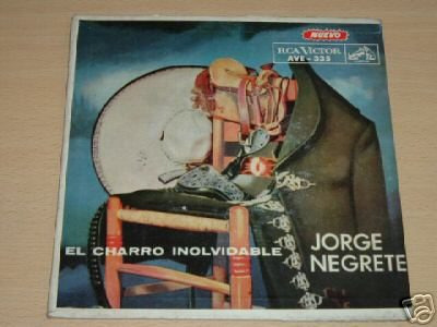 Jorge Negrete El Charro Inolvidable Vinilo Ep Con Tapa