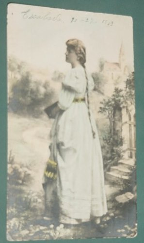 Postal Postcards Damas Mujeres Señoritas 1919 Trajes Tipicos