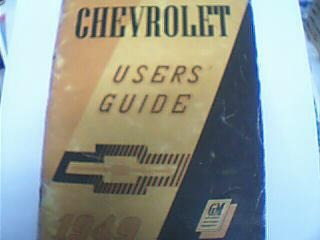 Libro Manual Del Usuario Original: Chevrolet 1949 En Ingles