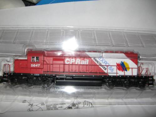 Athearn  8004 Ho Sd40-2 Cp Rail Expo 86  New