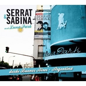Serrat & Sabina En El Luna Park Bs As 2012 Cd + Dvd