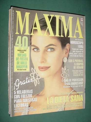 Revista Maxima 44 -12/94- Monica Gutierrez Moria Casan