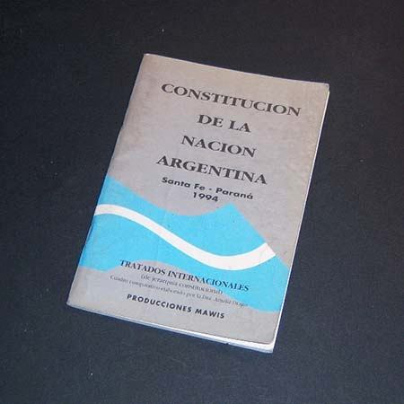 Constitución De La Nación Argentina. Santa Fé - Paraná 1994