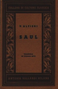V.alfieri-saul-libro En Italiano