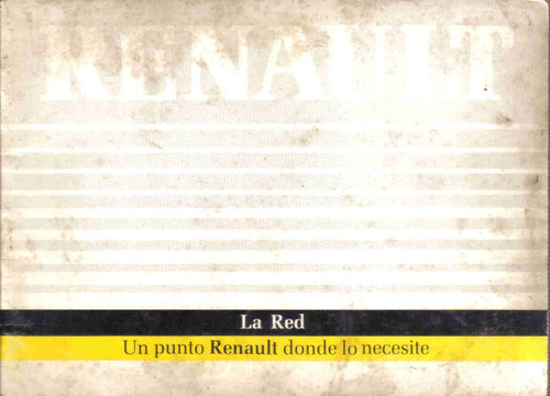 Manual Listado Service Renault 1990