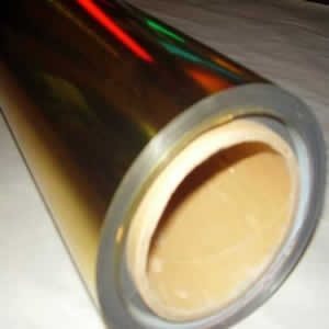 Termotransferible Mylar  Oro Y Plata  X 0.50 Cm Venta X Mts