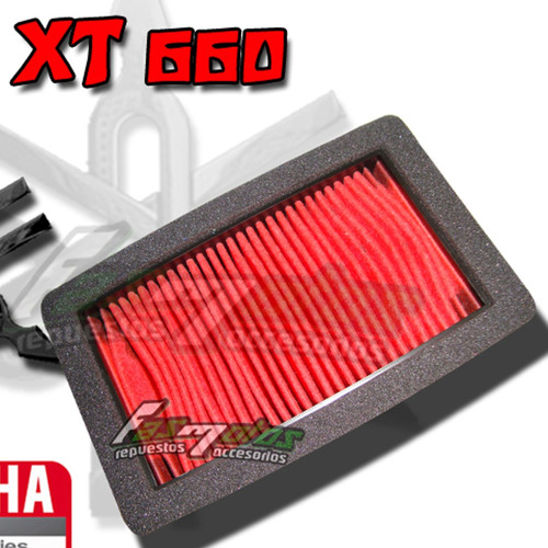 Filtro De Aire Yamaha Xt 660 Original 5vke44510000 Fas Motos