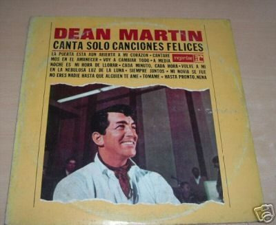 Dean Martin Canta Solo Canciones Felices Vinilo Argentino