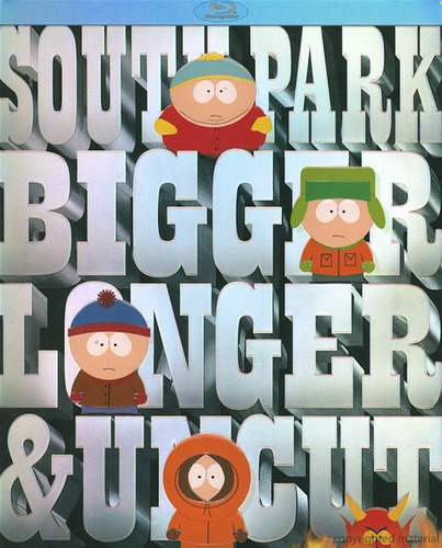 Blu-ray South Park Bigger Longer & Uncut / La Pelicula