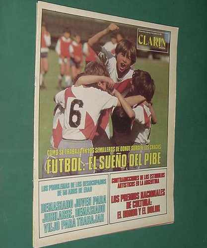 Clarin Revista - 9oct83 - Semillero Futbol Cultura Bombos