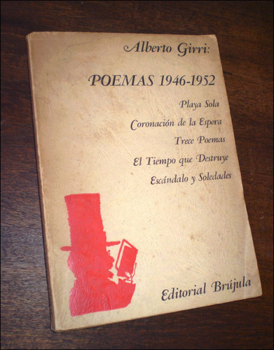 Poemas 1946-1952 _ Alberto Girri - Primera Edicion