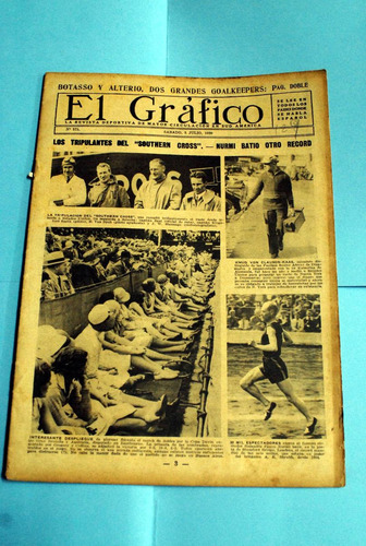 Revista El Gràfico Nº 573 Chacarita Vs. Independiente -river