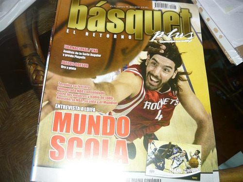 Revista Basquet Plus Nro 95 Mundo Scola