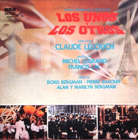 Los Unos Y Los Otros - Banda De Sonido - Lp Año 1982