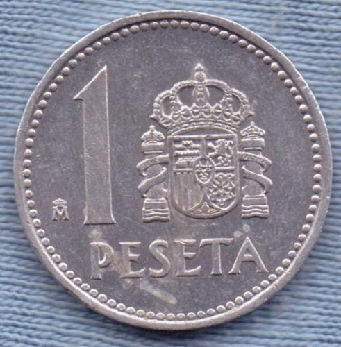 España 1 Peseta 1985 * Juan Carlos I *