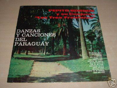 Pepito Bordon Danzas Y Canciones Del Paraguay Vinilo Arg