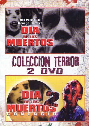 Dvd Dia De Los Muertos 1 Y 2 De George Romero 2 Dvd