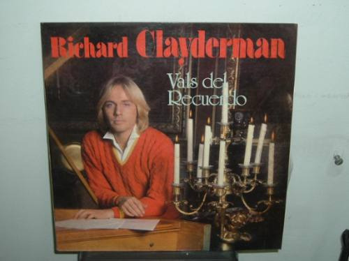 Richard Clayderman Vals Del Recuerdo Vinilo Argentino