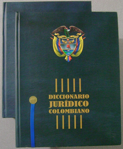 Diccionario Jurídico Colombiano 2 Tomos / Juridica Nacional