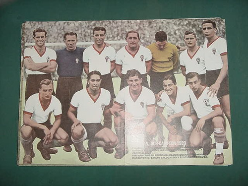Poster Lamina Futbol Equipo Club Huracan Sub Campeon 1939