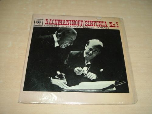 Eugene Ormandy Rachmaninoff Sinfonia Nº2 Vinilo Promo Arg