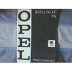 Manual 100% Original Del Propietario: Opel Diplomat V8 1968