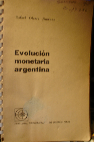 Evolucion Monetaria Rafael Olarra Jimenez Akko (e)