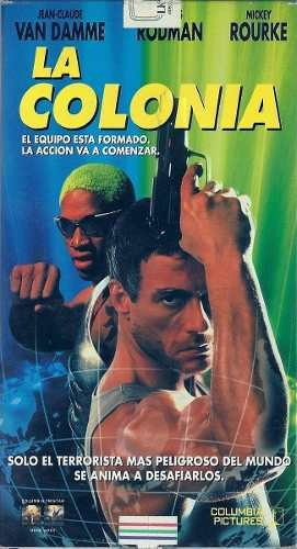 La Colonia Vhs Argentina Jean Claude Van Damme Dennis Rodman