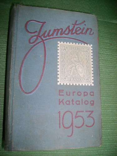 Catalogo Zumstein De Europa 1953