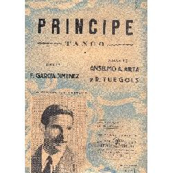 Partitura / Tango Príncipe / Aieta Tuegols Garcia J