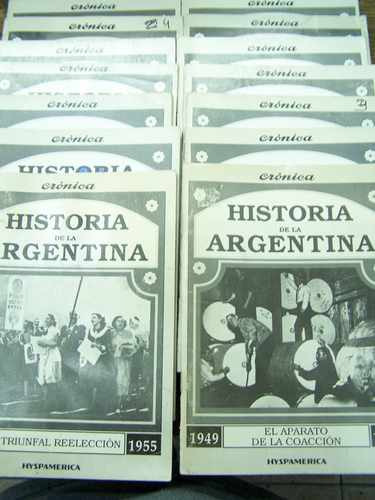 Historia De La Argentina 1949-1955 * 14 Fasciculos *