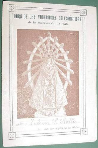 Religion Obra Vocaciones Eclesiasticas La Plata 1922 Virgen