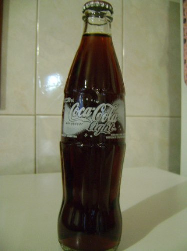 Botella Coca Cola  Light De 330 Ml Llena
