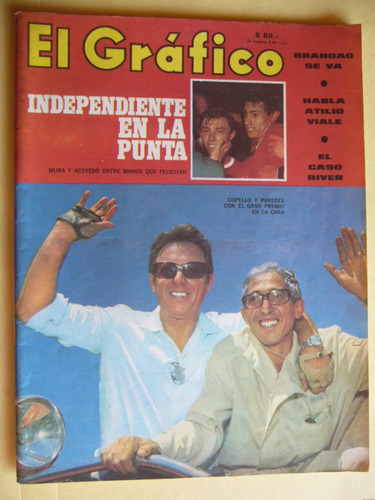 Independiente Copello Estudiantes / El Grafico 2514 De 1967