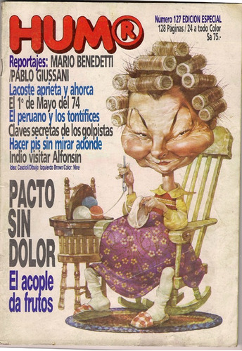 Revista Humor Numero 127 Edicion Especial Mayo 1984 B4