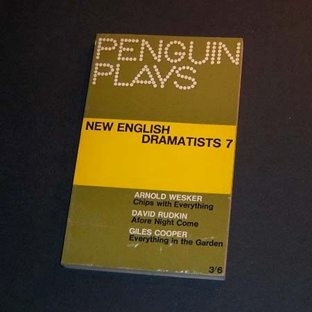 New English Dramatists 7 . Penguin Plays